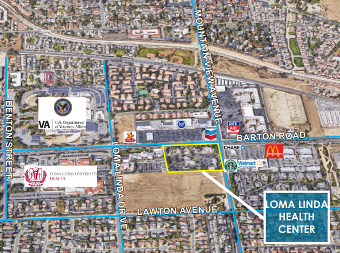 loma linda map